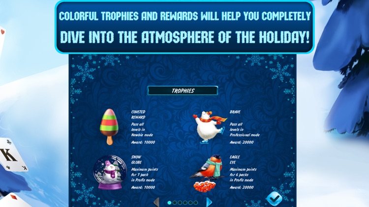 Solitaire Jack Frost Winter Adventures Free screenshot-3