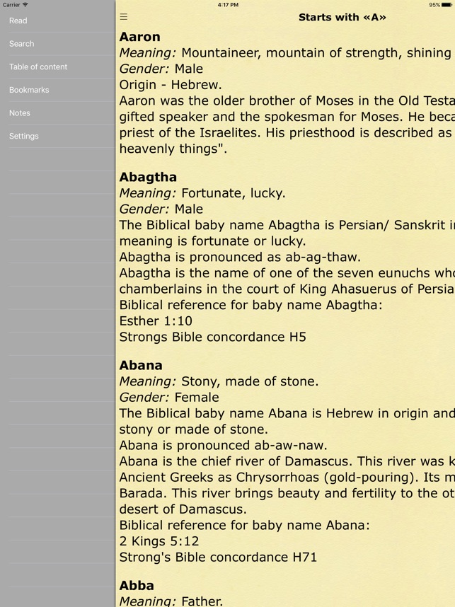 Male Bible Names For Boys With Meaning