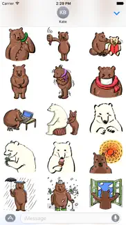 dummy bears sticker pack iphone screenshot 3