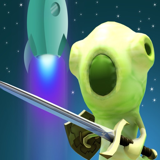 Fury of Warrior Alien - sword duel