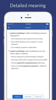 oxford vocabulary 3000 - quiz, flashcard iPhone Captures Décran 2