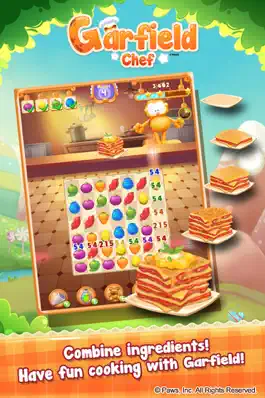 Game screenshot Garfield Chef: Match 3 Puzzle mod apk