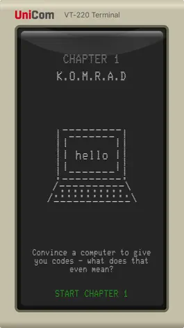 Game screenshot KOMRAD hack