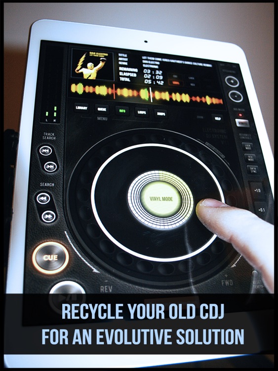 EDJ Free - DJ CDJ Mixer DJing Scratch Turntable