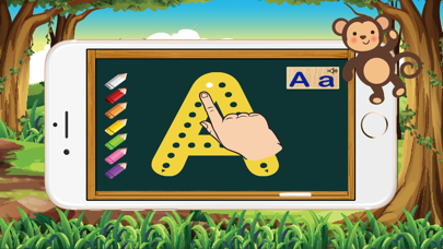 Screenshot #3 pour ABC animaux alphabet retracement flashcards pour