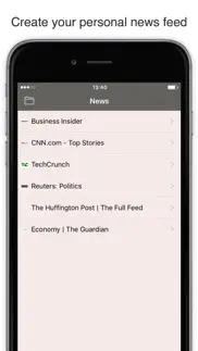 rss watch: your rss feed reader for news & blogs айфон картинки 1