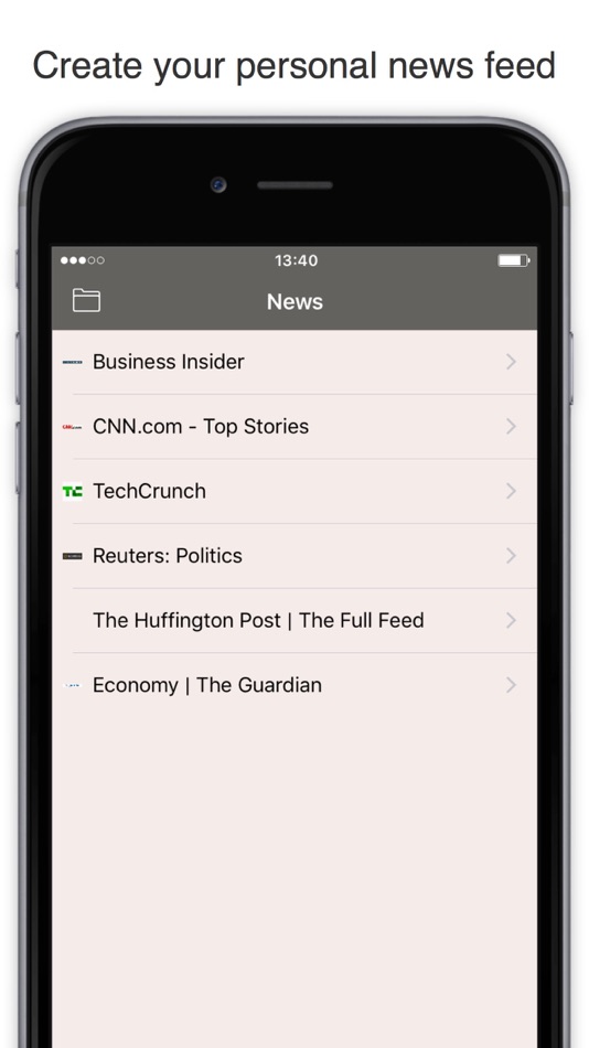 RSS Watch: Your RSS Feed Reader for News & Blogs - 1.1 - (iOS)