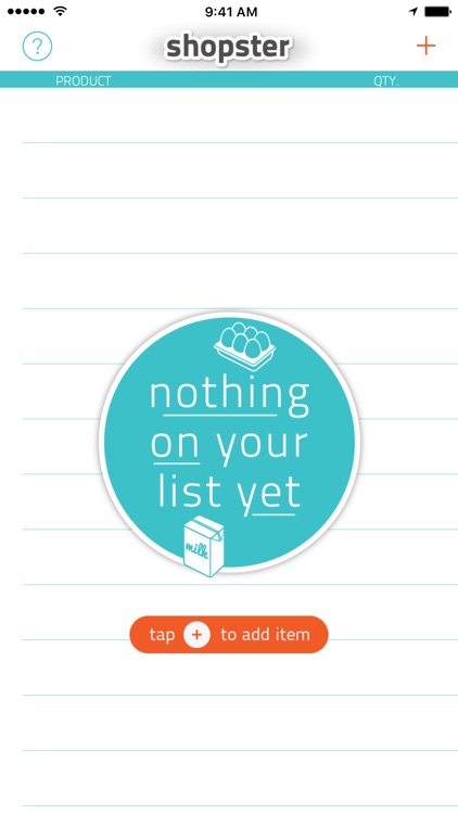 Shopster - The geo-learning groceries list screenshot-3
