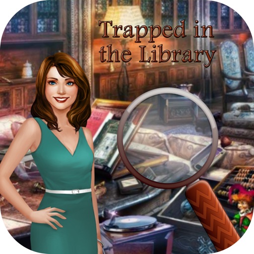 Trapped Hidden Object in The Library icon