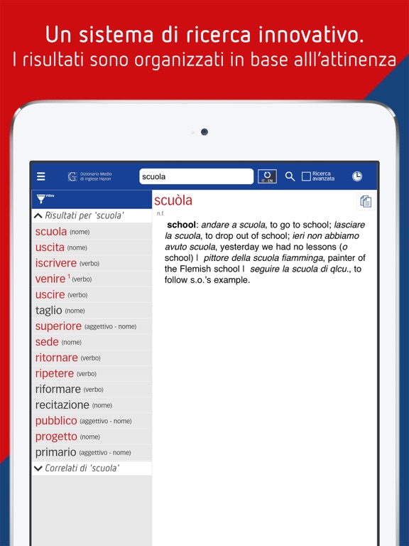 Screenshot #4 pour Dizionario medio di Inglese