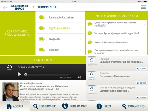 Alzheimer Infos screenshot 2