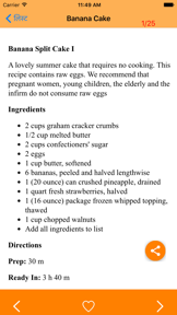 Amazing Cake Recipes screenshot