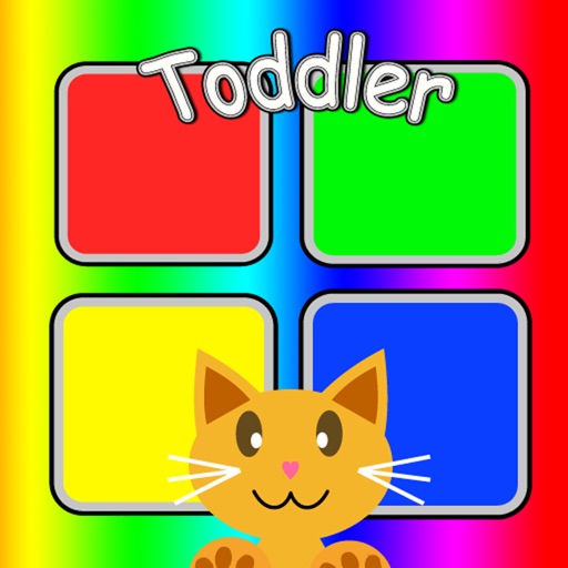 QCat - Toddler Learn Color Education Game (free) icon