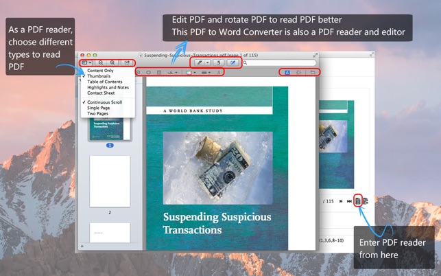pdf to word doc mac