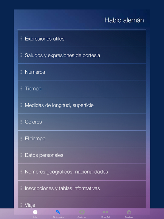 Screenshot #5 pour Aprender Alemán Audio Curso y Vocabulario Gratis