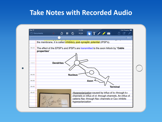 AudioNote Lite - Notepad and Voice Recorderのおすすめ画像1