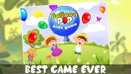 Game screenshot Balloon Pop Kids Game - Educational Baby Game apk