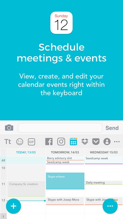 Thingthing Keyboard: Connected, Unified, Private.