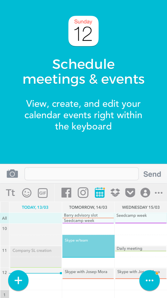 #2. Thingthing Keyboard: Connected, Unified, Private. (iOS) 由: Thingthing LTD