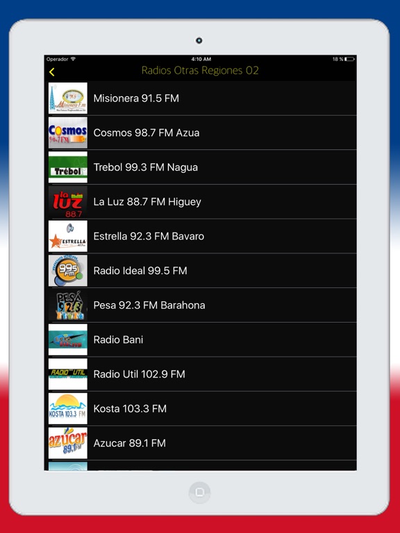 Screenshot #4 pour Radios Emisoras Dominicanas en Vivo AM & FM