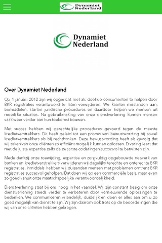 Dynamiet Nederland BV screenshot 3