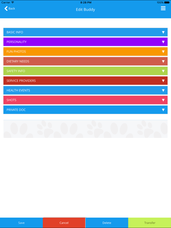 Screenshot #5 pour Care and Management App for Rescue Organizations