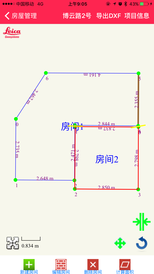 #1. 徕卡Disto房产测量程序 (iOS) 由: 徕卡测量系统(上海)有限公司