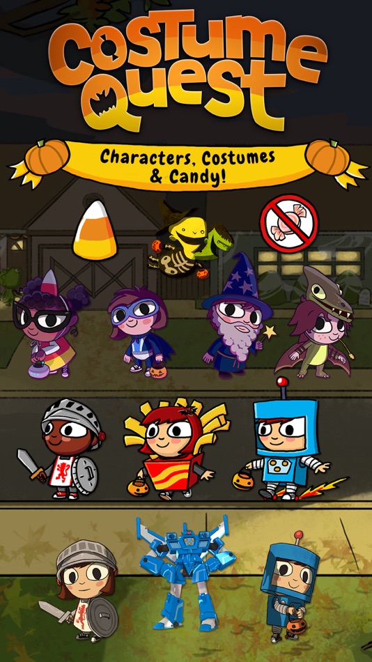 Costume Quest Stickers - 1.0 - (iOS)