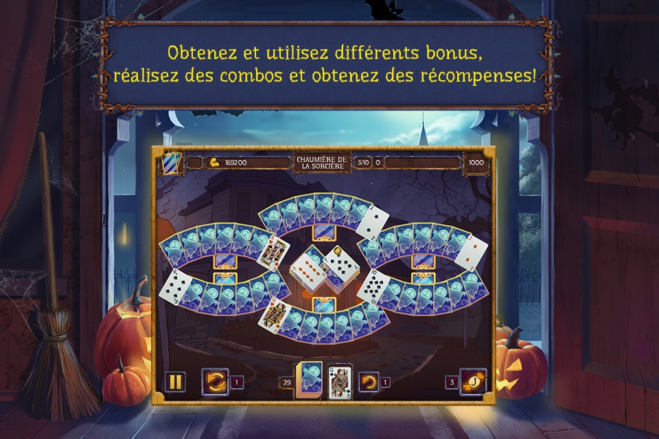 Solitaire game Halloween 2 Free HD screenshot 3