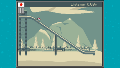 Screenshot #3 pour Retro Winter Sports 1986