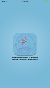 Disease Dictionary offline screenshot #1 for iPhone