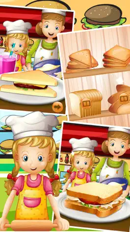 Game screenshot Master Chef Sandwich Maker Baking Hamburger Pastry apk