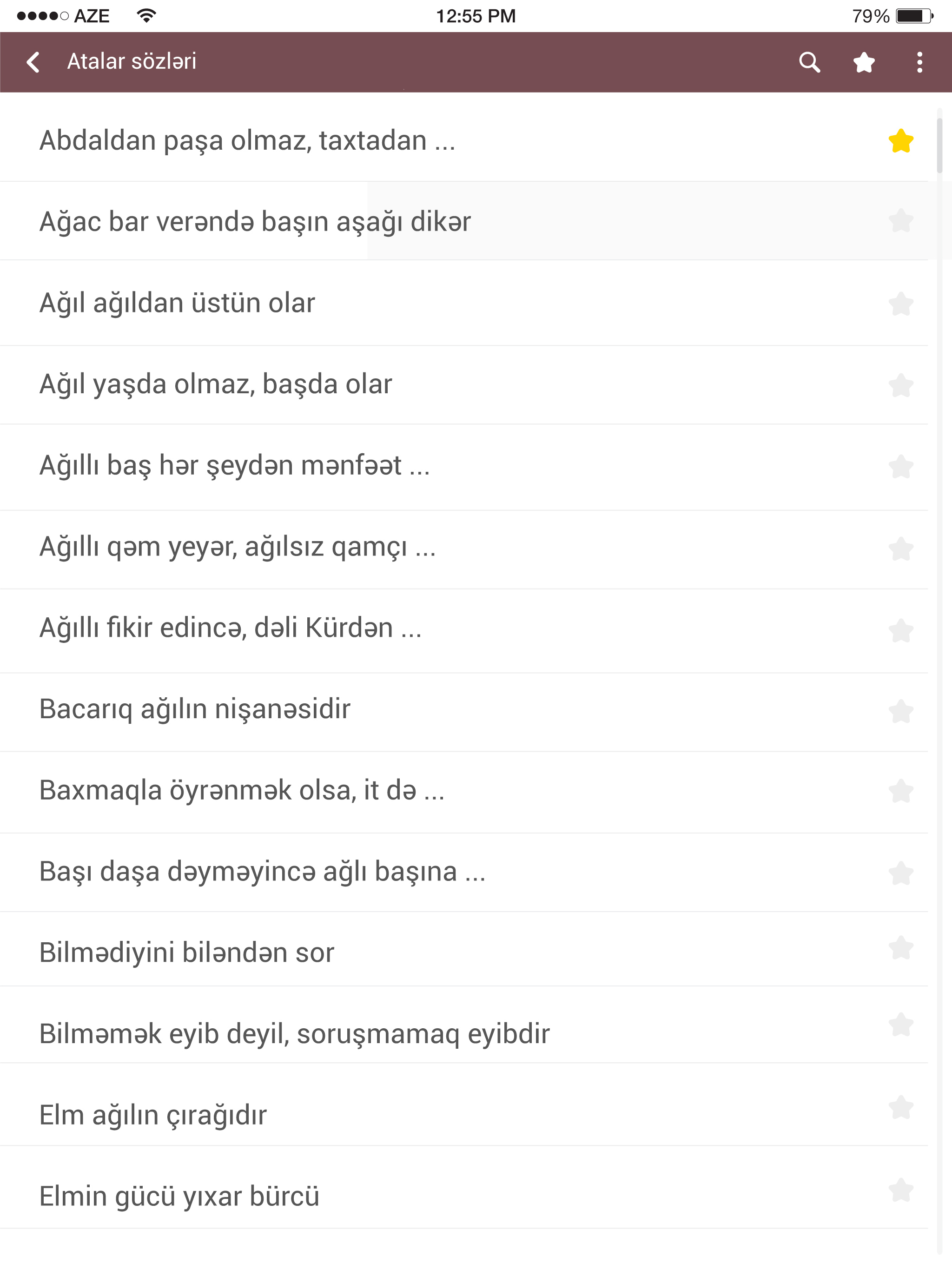 Atalar sözləri