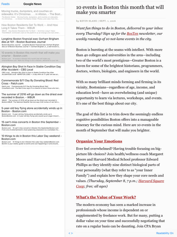 Screenshot #6 pour Boston News