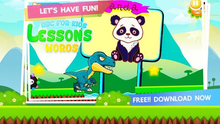 ABC Lessons Words For Kids screenshot-3