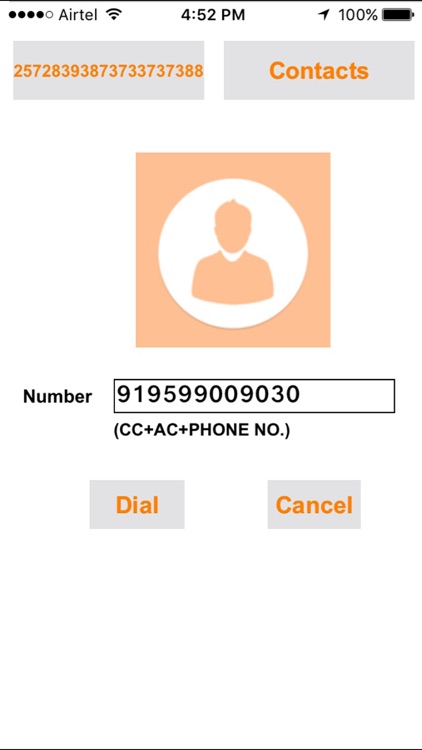 Adore Calling Card Dialer screenshot-3