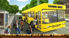 Game screenshot City High School Bus Driving mod apk