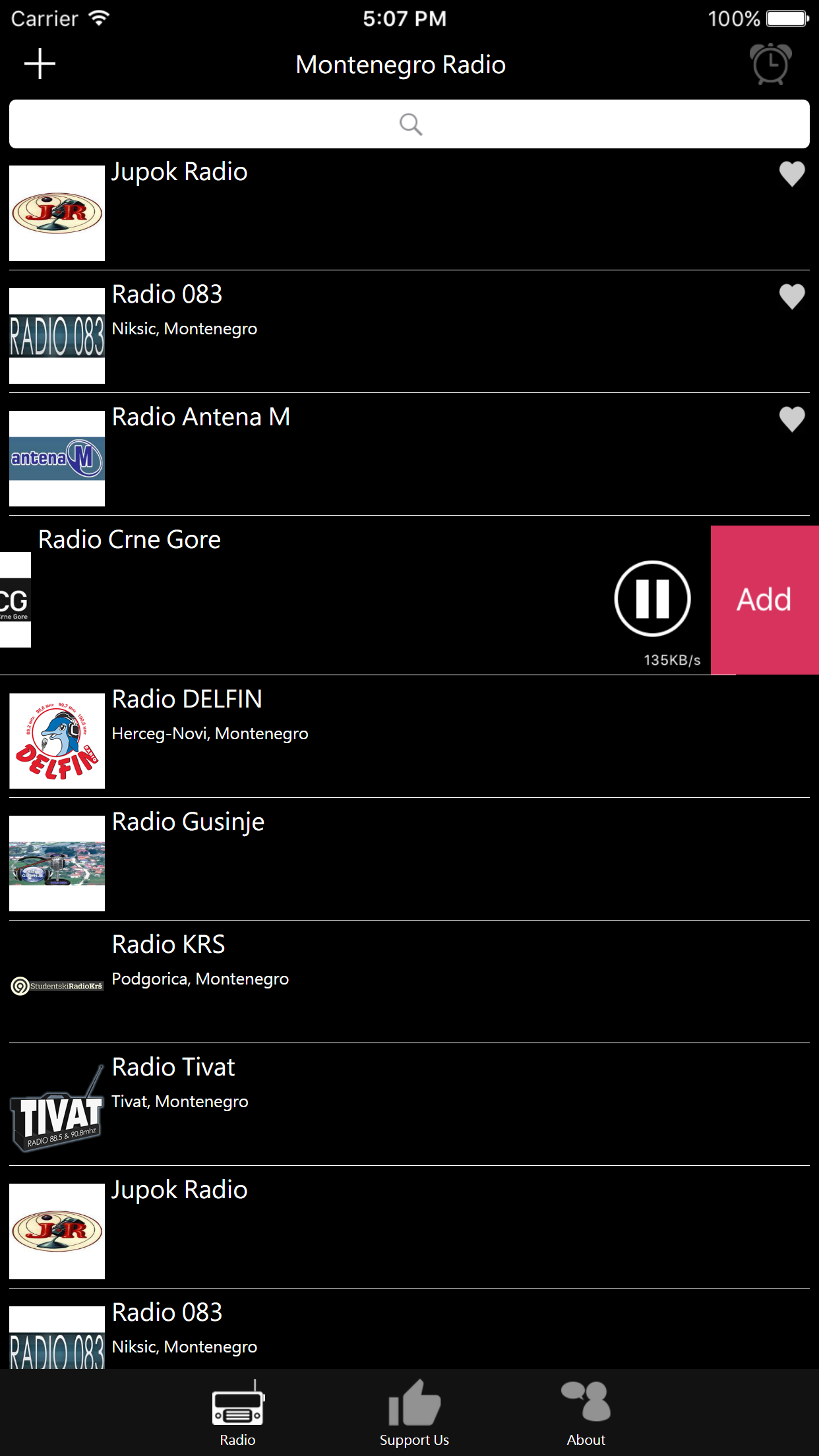 Montenegrin Radio screenshot 4