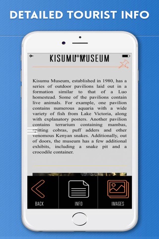 Kisumu Travel Guide with Offline City Street Map screenshot 3