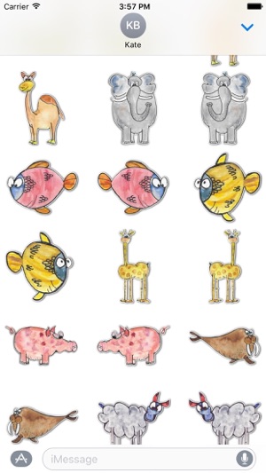 Cute Creatures Stickers(圖4)-速報App