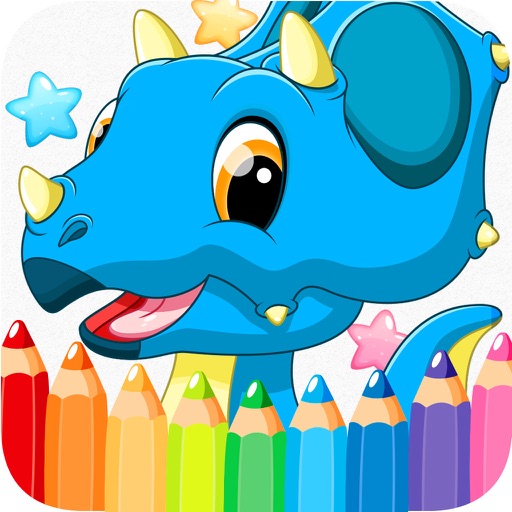 Dinosaur Coloring Book 3 - Dino Color for kid icon