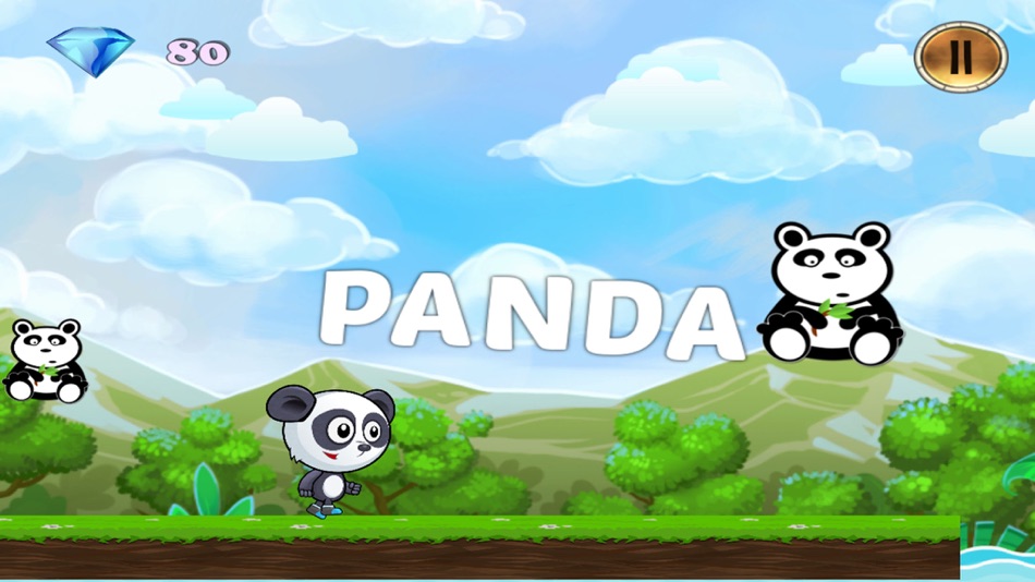 #4. Panda ABC Running Adventure Game Free (iOS) 由: Thanin Setrin