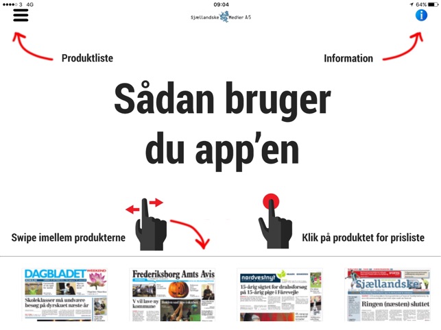Sjællandske Medier - Produkter og prisli