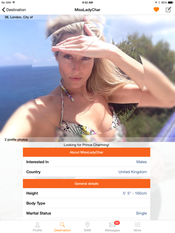 Screenshot #6 pour SinglesAroundMe London Dating