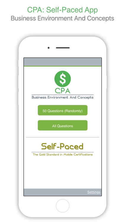 CPA: Business Environment And Concepts -Self-Paced