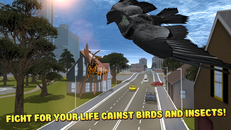 City Wasp Life Simulator 3D
