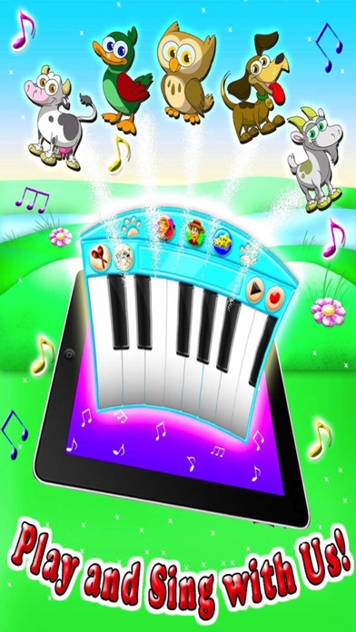 Screenshot #2 pour Kids Animal Piano Game