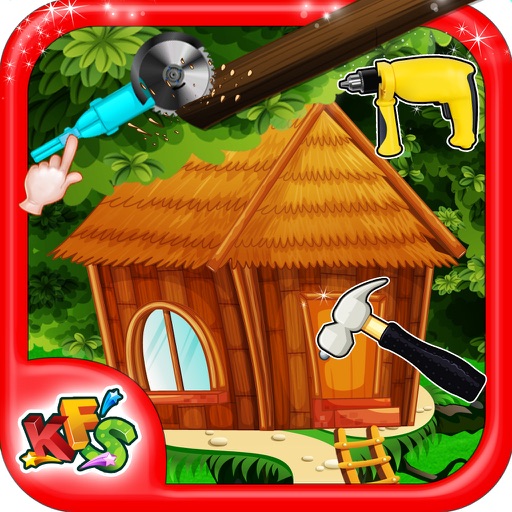 Build a Tree House – Create & design home for kids Icon