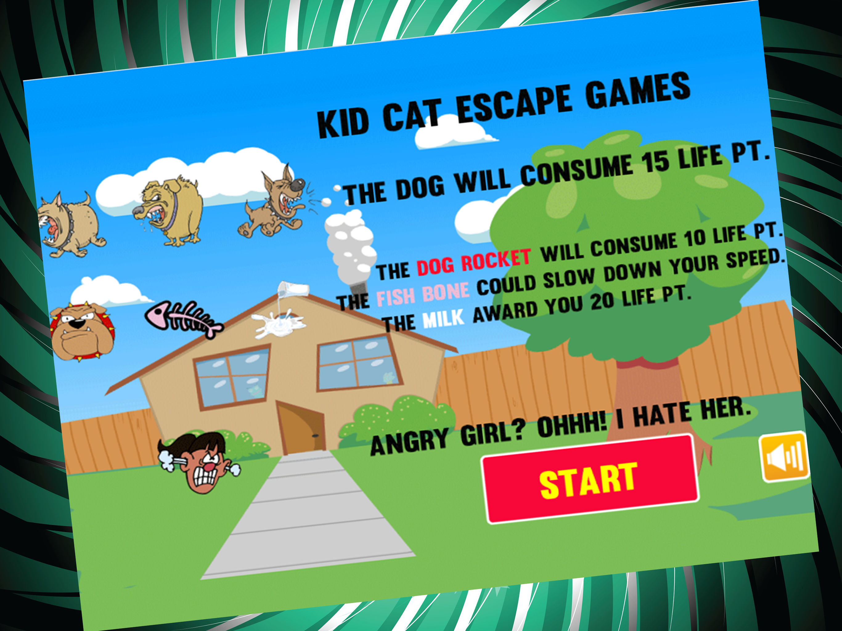 Rescue Cute Baby Kitten Cats And Dogs Run Game