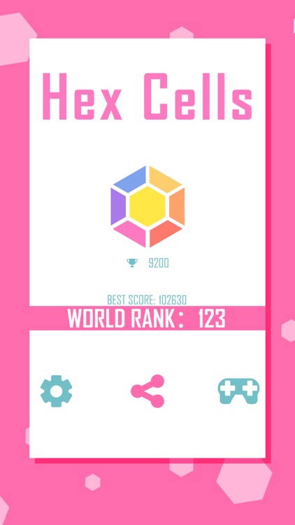 Hex Cells Classic Hexagon Matching Puzzle screenshot-3